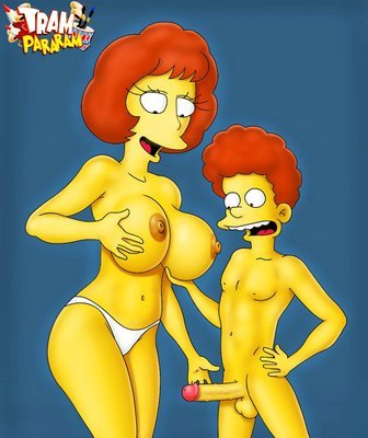 Simpsons edna krabappel porn