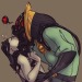 mrsthunderkin:A redo of an old pic just in time for valentines day~You’ll probably still need a towel