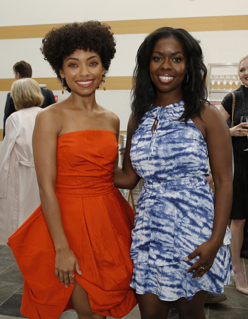 Logan Browning and Camille Winbush attend the National Women’s History Museum’s 8th Annu