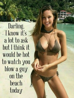 gayencouragement3:  alanabirequest:  Hot!!?? Yes, it would be SO FUCKING HOT! Girls love sexy guys who are secure and put on great blowjob shows.   Yup
