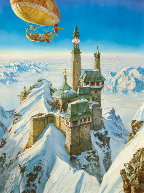 Palace in the Clouds by James Gurney