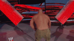 missinglinc:  missinglinc:  wweass:  Cena &amp; his Jiggle.  I was so unaware…   Lord can we appreciate it some more?  My heart damn near dropped.