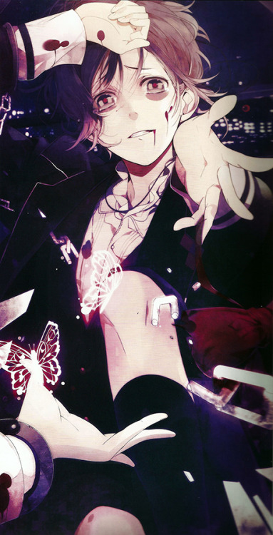 akuichansera:  ~Diabolik Lovers More Blood Drama CD Covers~ [Complete Set] . ヾ(ﾟ∀ﾟゞ) Heyya sinners~~ I got the Dialovers Illustration Book a few days ago and I saw Shu and Reiji’s full CD pics in it and I was like  (*ﾟﾛﾟ) WHAAA. So