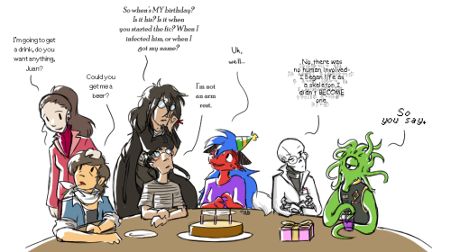 zarla-s: It’s my birthday today! So I decided to go with the theme of characters I created mas