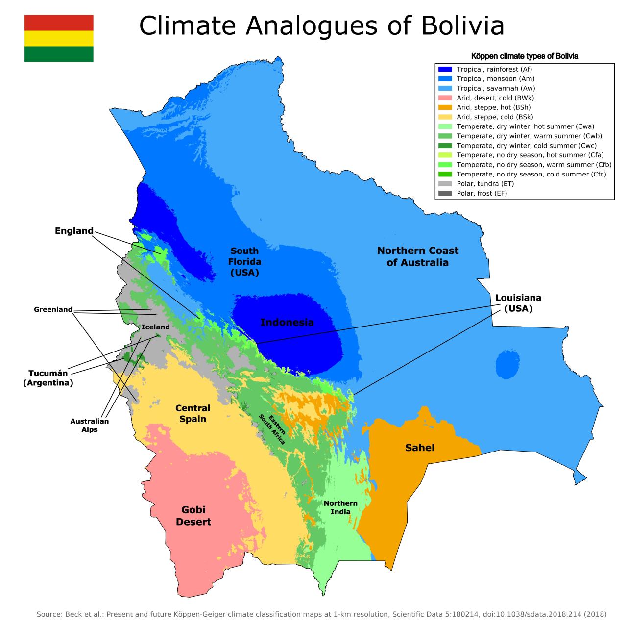 Bolivia Climate Map 2530e74c7b5e482eddeca45f4b7a51400c9196f4