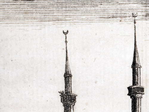 speciesbarocus:Hagia Sophia, Istanbul (1718). Details [x]From: Adriaan Reland - Verhandeling van de 