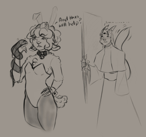 Another Silly Inspired By All The Lambs In Bunny Suits :3