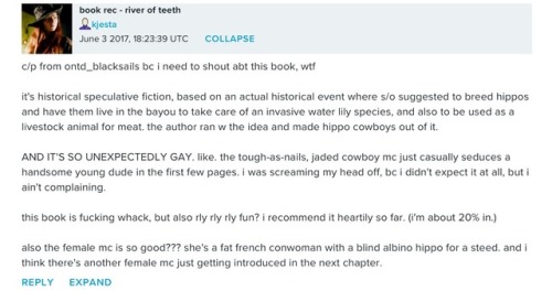 I love lurking on ONTD book posts for recs (that&rsquo;s how I found out about the very fun The Abys