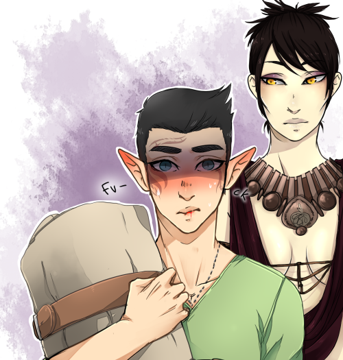 sassygaywardens:Morrigan: “Don’t worry, little man. You’re not alone. I do it too&