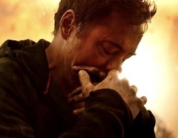 spiderling&ndash;parker:  That is LITERALLY PETERS REMAINS on Tony’s hand - Like?? what the hell does he do?? Start to wipe them off on his jacket, but then realize that it’s ALL he has left of the one boy he thought of as a son when he so desperately
