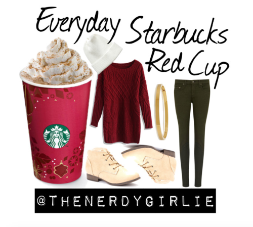 Today is the DAY! @Starbucks #RedCups are OUT! Here’s what I’m wearing to get mine! #Eve