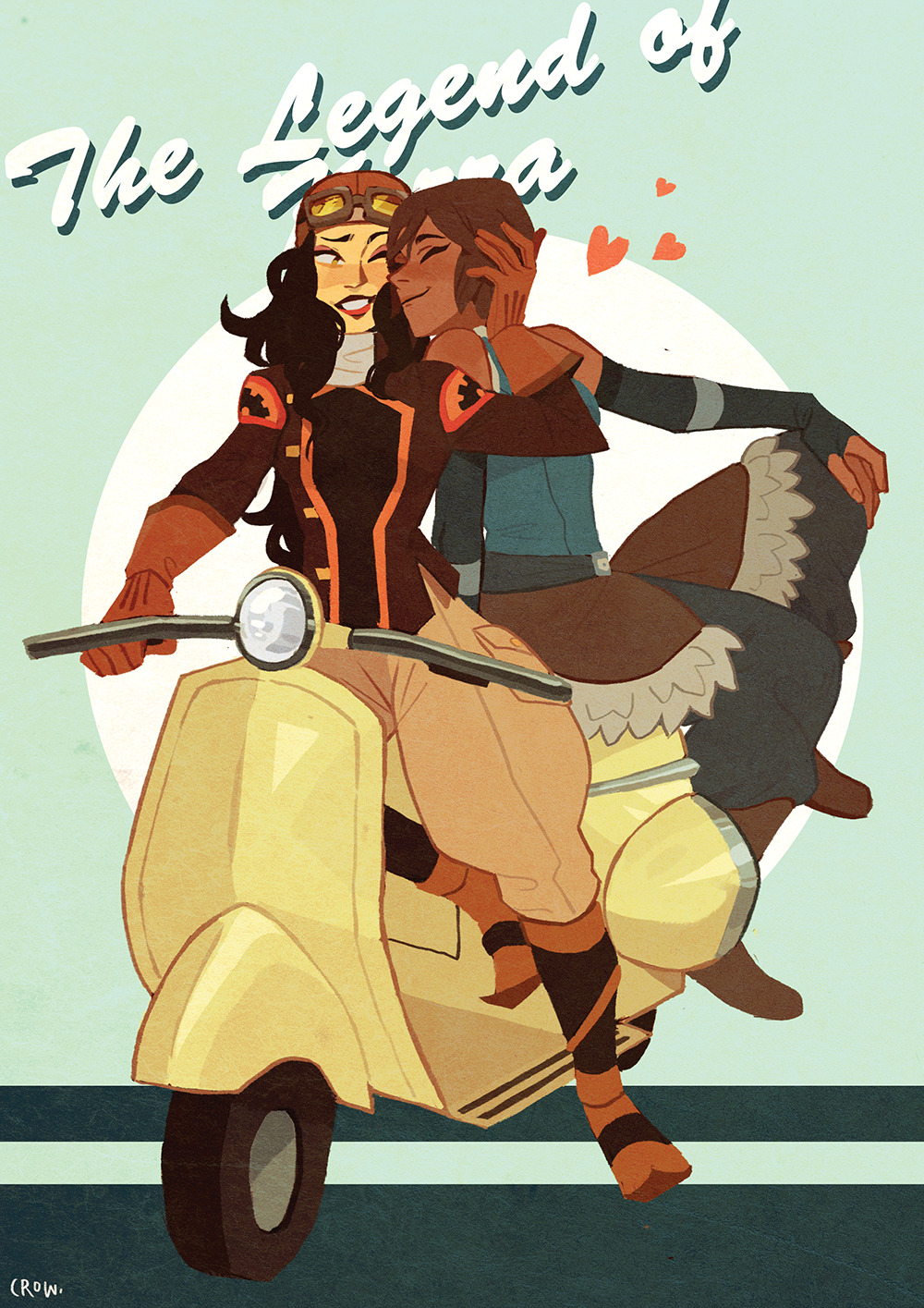 crowske:  ur fav live in gal pals last minute print for SMASH! 