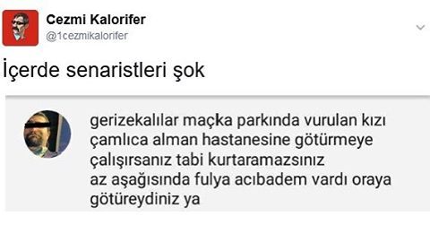 İçerde senaristleri şok

-...