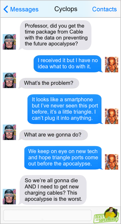 Texts From SuperheroesFacebook | Twitter | Patreon | Instagram