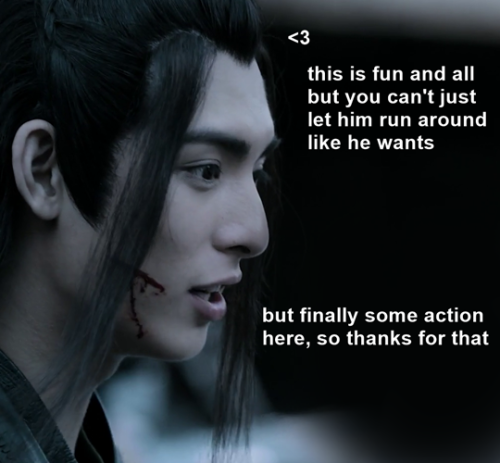 Xue Yang never gets to use his rope
