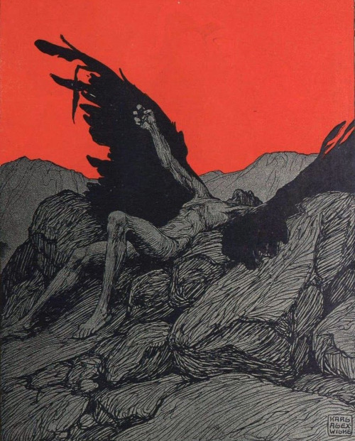 Karl Alexander Wilke (Austrian-German, 1879-1954, b. Leipzig, Germany, d. Vienna, Austria) - Flieger