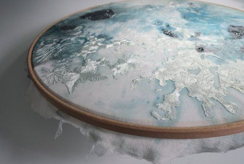 lustik:Organic Embroideries - Clémentine Brandibas.