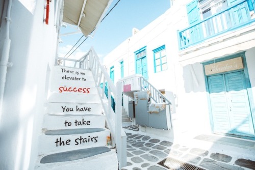 bryandaugherty - The streets of Mykonos, Greece.