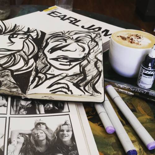 Coffee, art, and music. The three things to blow off some steam (will not discuss he who must not be