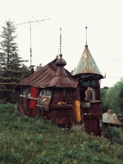 magicalhomestead:  The Junk Castle. This