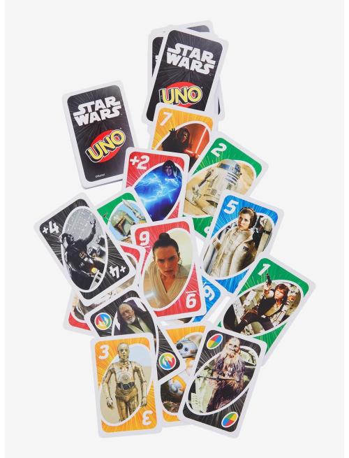 Uno: Star Wars edition found at Box Lunch.