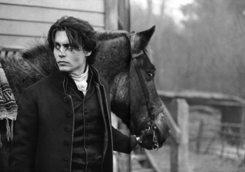 filmloversareverysickpeople:  Johnny DeppIl mistero di Sleepy Hollow 1999by Mary Ellen Mark