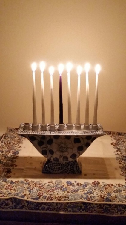 Happy seventh night! Boy Hanukkah is going fast.