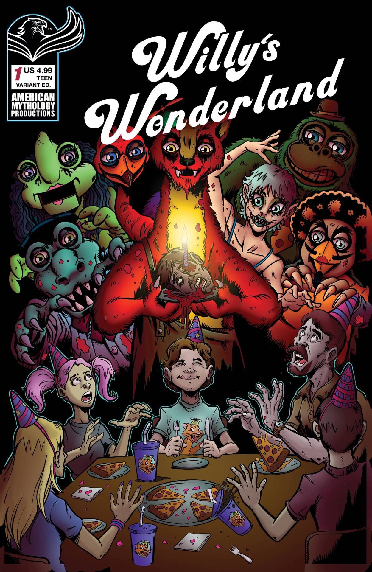 Willy’s Wonderland is getting a prequel in comic... - Broke Horror Fan