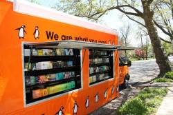 bookriot:  Penguin Launches Book Truck! 