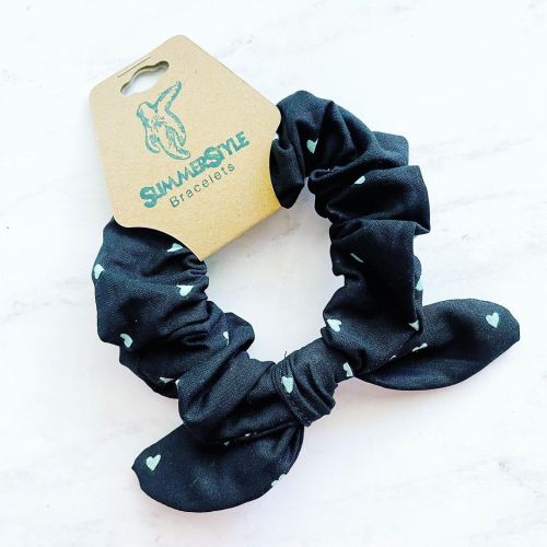 Another mini batch of scrunchies will be up tonight! I love these mini Aqua heart ones! www.summerst