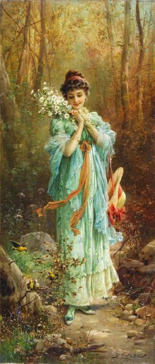 loumargi:Hans Zatzka(Austria, Wien 1859–1945)