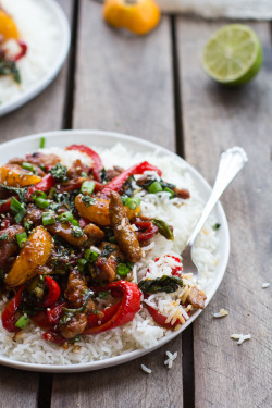 do-not-touch-my-food:  Chili Pork and Tangerine Stir Fry