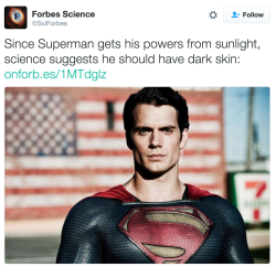 elfgrove:  kevineleventh:  bemusedlybespectacled:  brasspistol:  russianspacegeckosexparty:  battlships:  Considering he was written to represent Jewish values, he should probably be Middle Eastern.  I’m so here for black Jewish Superman   YES (ps I