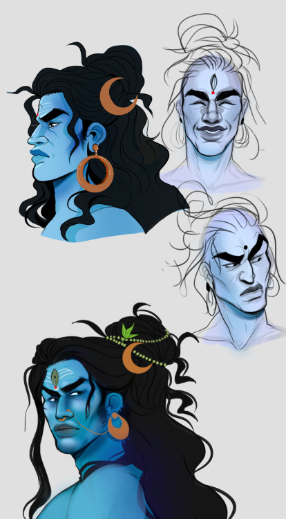 mo0gs:Working on new concepts! Shiva based off the Hindu god himself!
