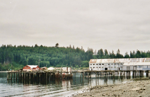 Dock and Warehouse, Alert Bay, British Columbia, 2003.