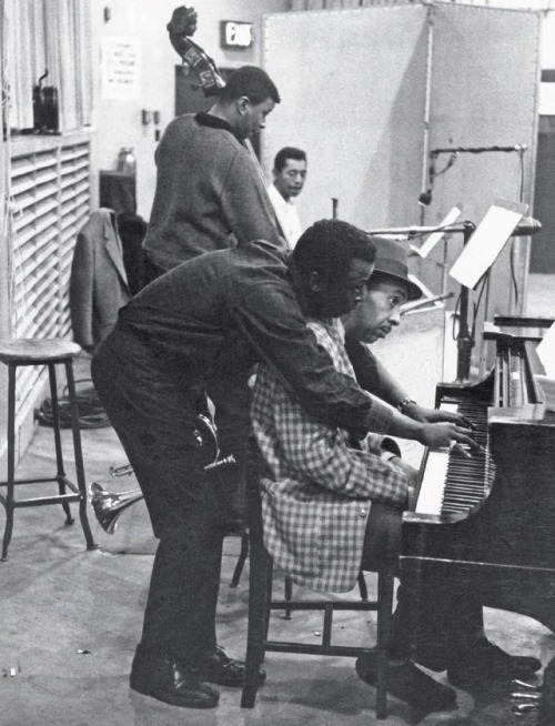 postmanultrachic:Miles, pianist Red Garland, drummer Philly Joe Jones, and bassist Paul Chambers rec