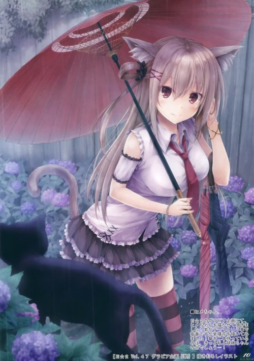 Cute Neko art :3