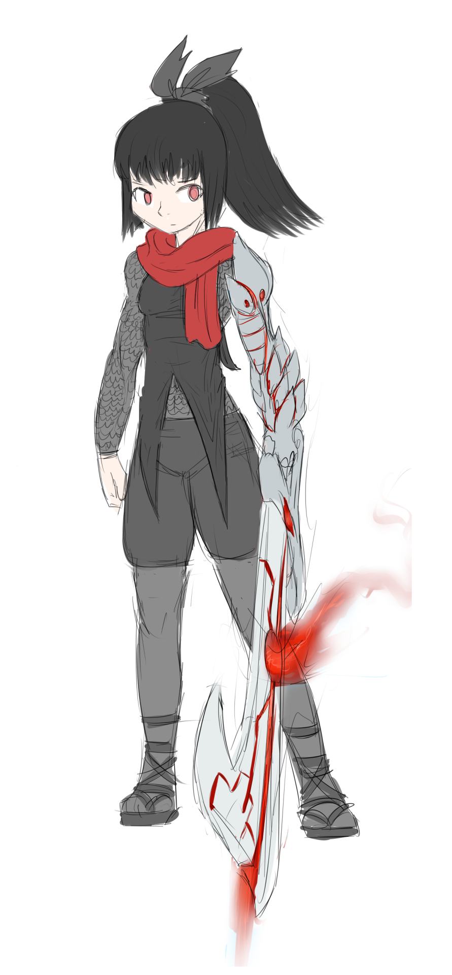 Slightly More Practical Clothing For Killing Things, Getting There