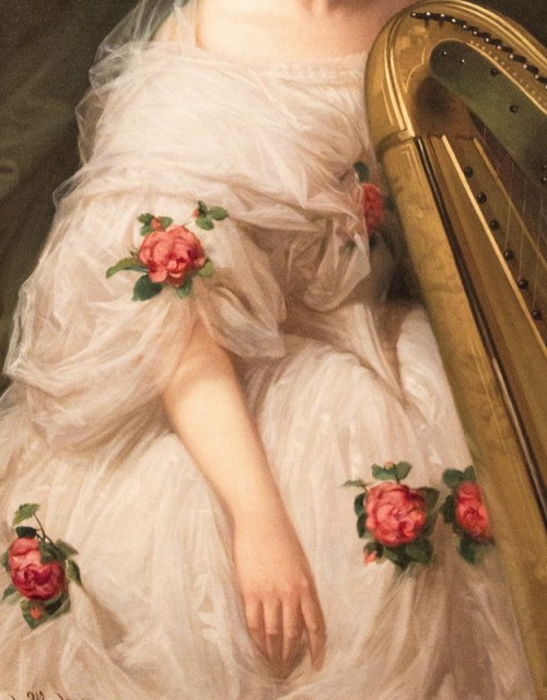 die-rosastrasse:Luis de MadrazoSpanish, 1825-1897portrait detail