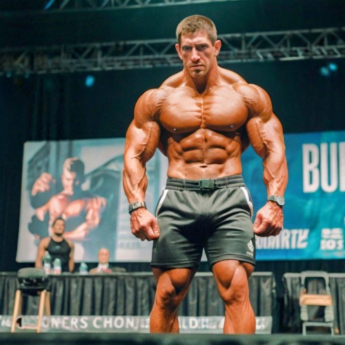 My Attempts At Resident Evil's Chris Redfield At A Bodybuilding Competition (with "mixed" Results ;-)).
