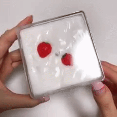 peachslimes: | pastello_slimeI absolutely love this fake food slimes