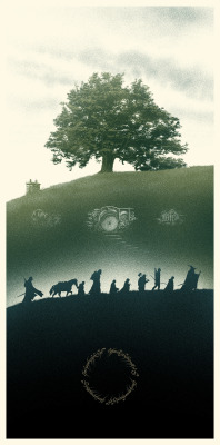 anthonymtr:  The Lord of the Rings Trilogie by Marko Manev, http://markomanev.com/ Just … woah 