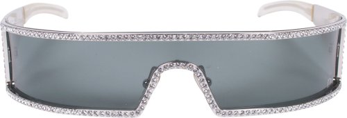 mcblingbrat:Christian Dior Swarovski Embellished Punk Sunglasses 