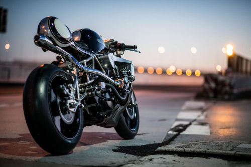 Heavy Breathing: A turbo’d Harley Street from Cherry&rsquo;s via Bike EXIFMore bikes here.