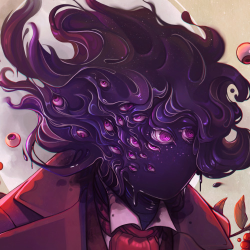 kiranightart:Portrait of an eldritch gentleman 