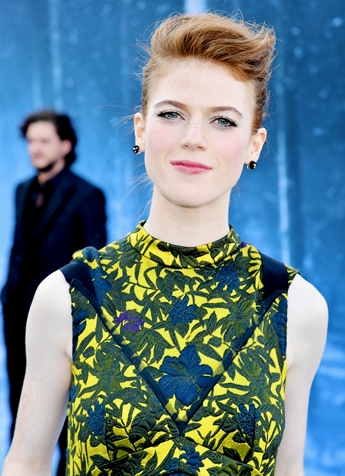 roselesliesource: Rose Leslie at the premiere of HBO’s ‘Game Of Thrones’ season 7 