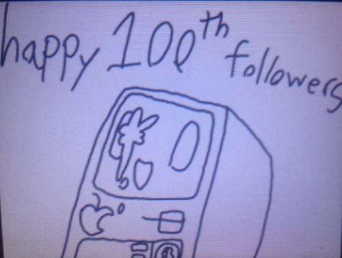 compucolors: happy 100th followers @bugmag 100 followers!!