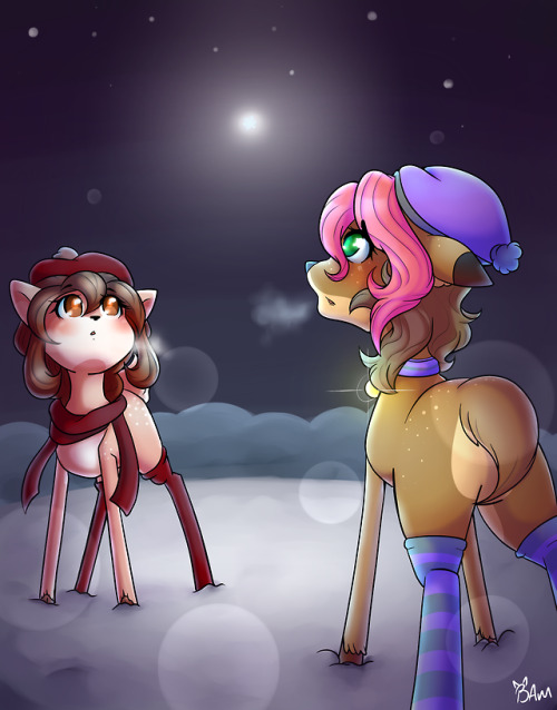 bam-bean-itzevil: -Snowflake- Starring @tawyck and @alfa995 Commission for @yt937  Absolutely adoera