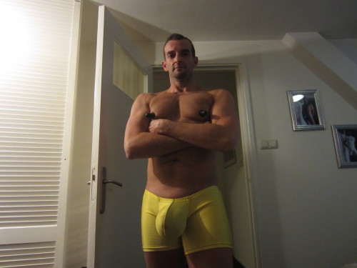 tax71ass:  N2N Bodywear   Handsome sexy man and with an eye catching bulge - WOOF