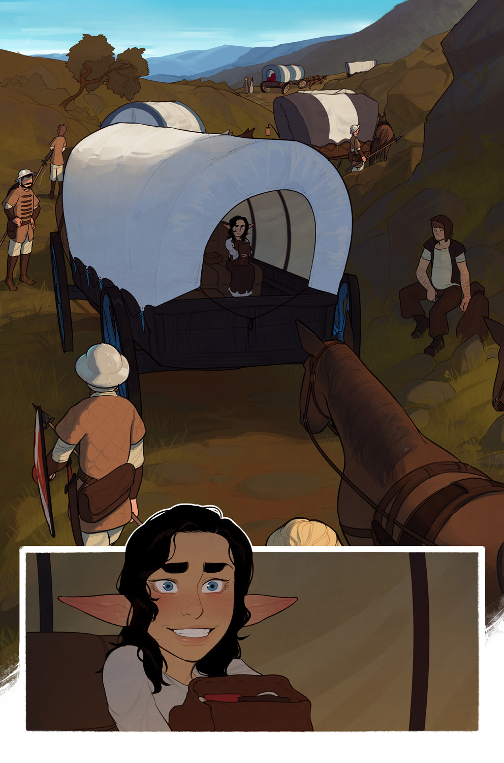 Aaand last two pages of this chapter.Haven’t written the next chapter yet, but